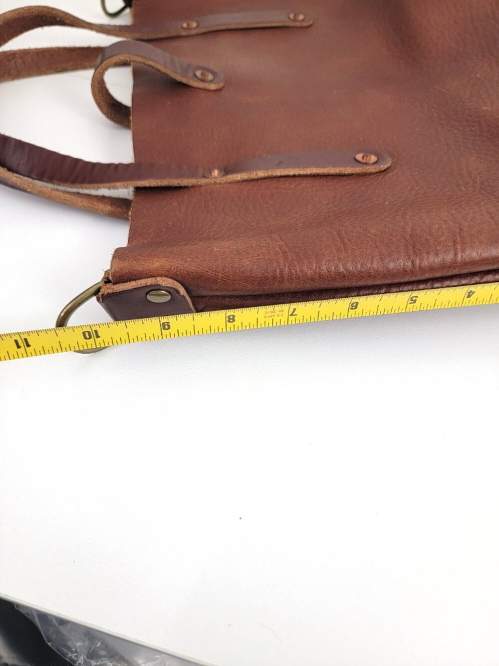 Go Forth Goods Avery Bag Small Saddle - Picture 5 of 8